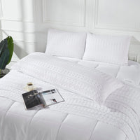 VHC Brands Waffle Weave White Body Pillow Cover, 20x54 - Farmhouse Boho Decorative Pillow Cover / Sham