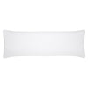 VHC Brands Waffle Weave White Body Pillow Cover, 20x54 - Farmhouse Boho Decorative Pillow Cover / Sham