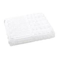 VHC Brands Waffle Weave White Body Pillow Cover, 20x54 - Farmhouse Boho Decorative Pillow Cover / Sham