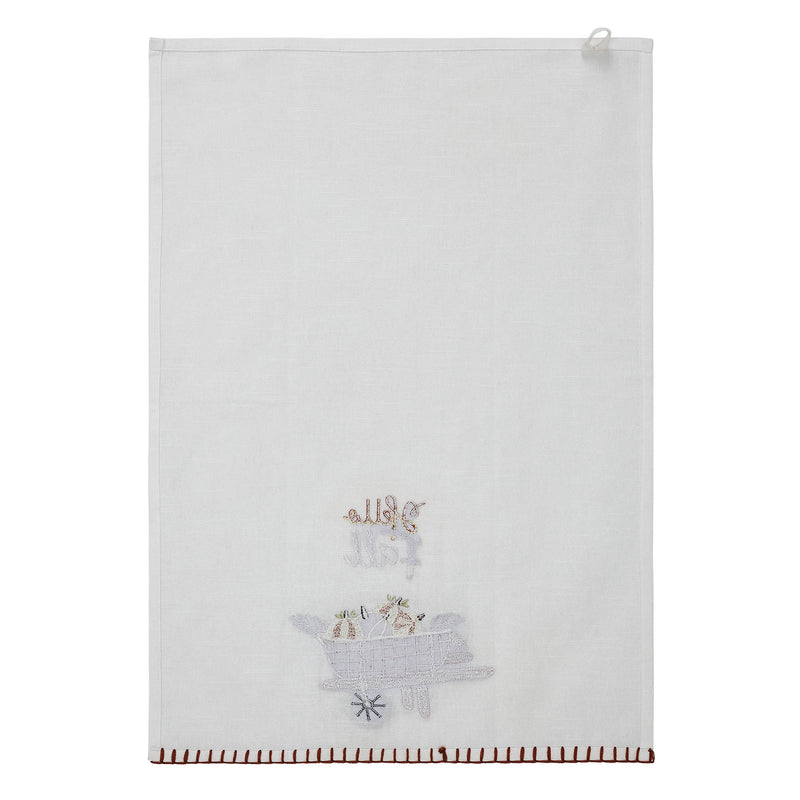 Hello Fall Tea Towel 19x28