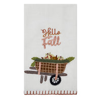 Hello Fall Tea Towel 19x28