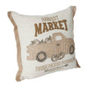 Harvest Market Fresh Picked Pumpkin Truck Pillow 18x18