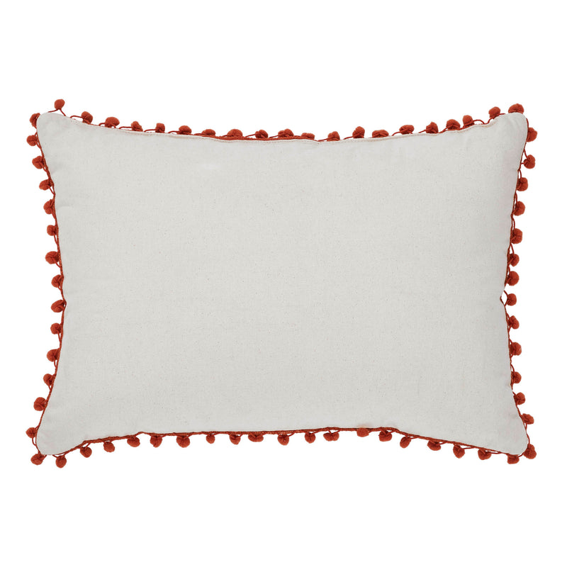 Grateful Pom Pom Pillow 14x20