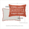 Grateful Pom Pom Pillow 14x20