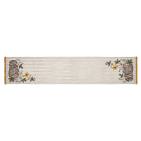 Autumn Pumpkin Patch Stripes Runner 12x60