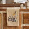 Autumn Pumpkin Patch Tea Towel 19x28