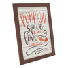 Shiplap Pumpkin Spice Is My Language Wall Sign 12x10