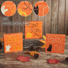 Boo You Can't Scare Me Fraidy Cat MDF Blocks Set of 3 5x5x1