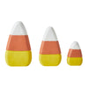 Candy Corn Wood Decor Set of 3 Sizes