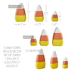 Candy Corn Wood Decor Set of 3 Sizes