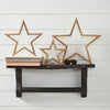 Wooden Nested Stars Natural 3-in-1 13x13x1.5 **BACKORDERED UNTIL JULY 2025**