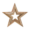Wooden Nested Stars Natural 3-in-1 13x13x1.5 **BACKORDERED UNTIL JULY 2025**