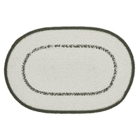 Pumpkin Bounty Oval Placemat Stencil 10x15