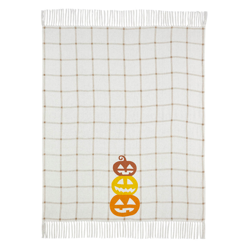 Country Halloween Woven Throw 50x60