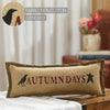 Raven Harvest Autumn Days Pillow 5x15