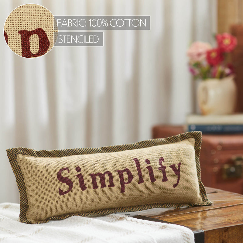 Raven Harvest Simplify Pillow 5x15