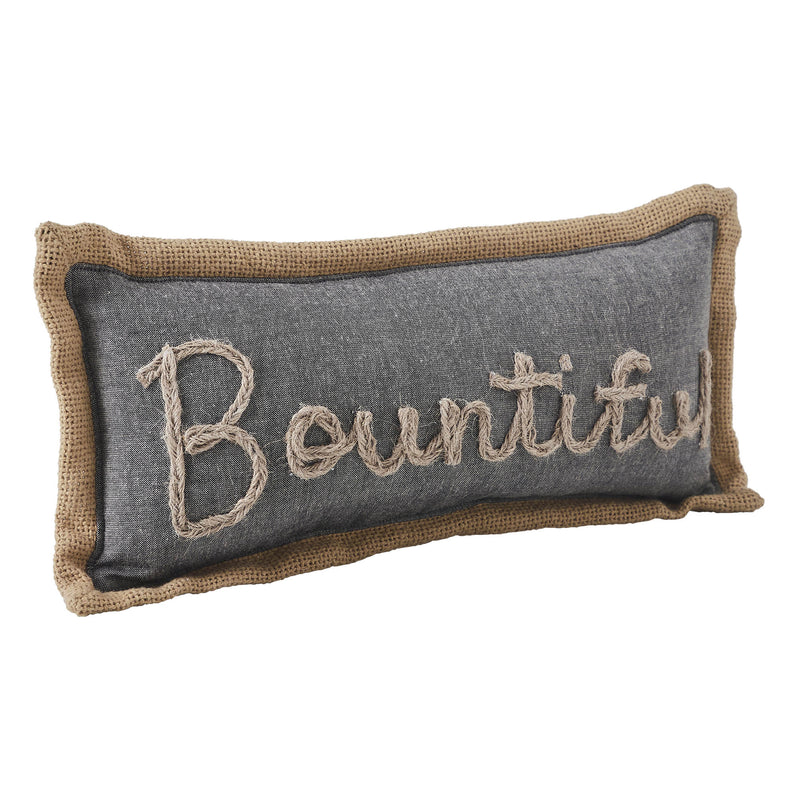 Harvest Blessings Bountiful Pillow 5x12