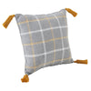 Harvest Blessings Woven Plaid Pillow 12x12