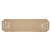 Celebrate Grace Jute Burlap Happy Easter Runner 12x48