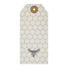 Buzzy Bees Bee Paper Tag 4.75x2.25 w/ Twine Set of 50