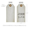 Celebrate Grace John 3:16 Paper Tag 4.75x2.25 w/ Twine Set of 50