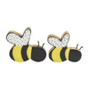 Buzzy Bees Wooden Painted Bees Set of 2 Sizes