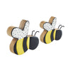 Buzzy Bees Wooden Painted Bees Set of 2 Sizes