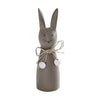 Spring In Bloom Wooden Cone Bunny 6.5