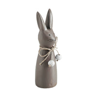 Spring In Bloom Wooden Cone Bunny 6.5