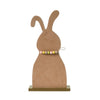 Bunny Hop MDF Blushing Bunny & Eggs w/ Base 12x6.5x2