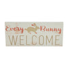 Bunny Hop Every Bunny Welcome MDF Sign 7x16x1