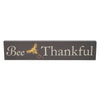 Buzzy Bees Bee Thankful Grey MDF Wall Sign 3x14x0.75