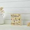 Buzzy Bees Home Is My Happy Place MDF Block Sign 6x6x1