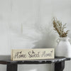 Buzzy Bees Home Sweet Home Antique White MDF Wall Sign 3x14x0.75