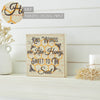 Buzzy Bees Kind Words Are Like Honey, Sweet To The Soul MDF Block Sign 8x8x1