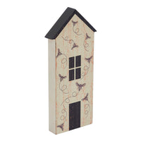 Buzzy Bees Saltbox House with Bee Trails MDF Wall Sign 10x4.5x1