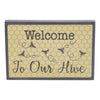 Buzzy Bees Welcome To Our Hive MDF Framed Wall Sign 9x13x1