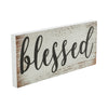 Celebrate Grace Blessed MDF Sign 7x16x1