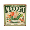 Spring In Bloom Spring Market Flowers Sale MDF Block Sign 8x8x1