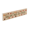 Spring In Bloom Stop And Smell The Flowers MDF Wall Sign 3x14x0.75