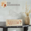 Spring In Bloom Welcome w/ Butterfly & Bee MDF Wall Sign 4x12x1