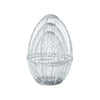 Bunny Hop Chicken Wire Egg Shaped Baskets Set of 3 Sizes