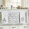 Celebrate Grace Words Of Faith Tea Towel Set of 3 16x28