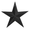 Metal Star Distressed Black 12x12