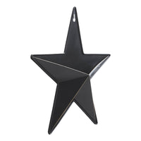 Metal Star Distressed Black w/ Pocket 12x12