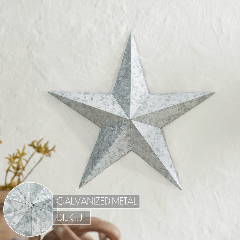 Metal Star Galvanized 18x18