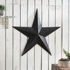 Metal Star Distressed Black 36x36