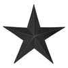 Metal Star Speckled Distressed Black 36x36