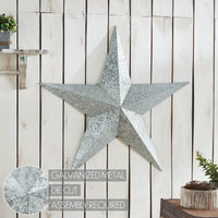 Metal Star Galvanized 36x36