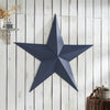 Metal Star Distressed Navy 48x48